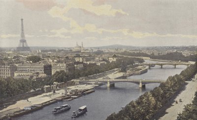 Parigi, Vista della Senna, Presa dal Padiglione di Flora da French Photographer