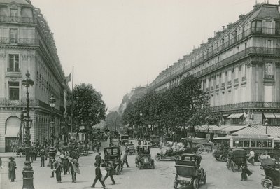 Perspective du Boulevard des Capucines da French Photographer