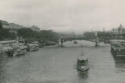 Perspective sur la Seine, le Pont des Saint-Peres da French Photographer