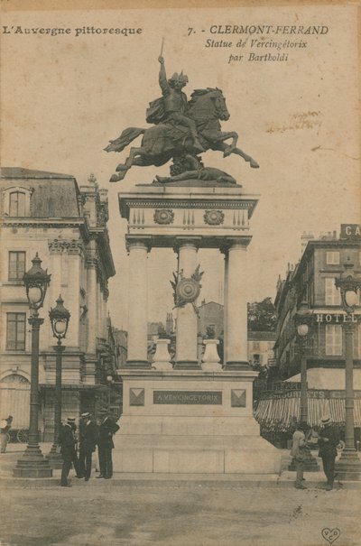 Statua di Vercingetorige di Bartholdi a Clermont-Ferrand da French Photographer
