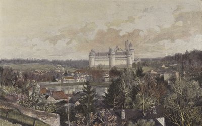 Pierrefonds, vista generale presa dal Rocher da French Photographer