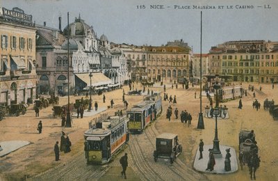 Place Massena e il casinò, Nizza da French Photographer