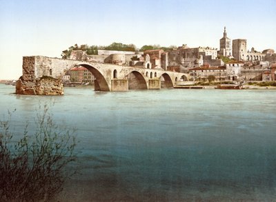 Pont Saint-Bénézet, Avignone da French Photographer
