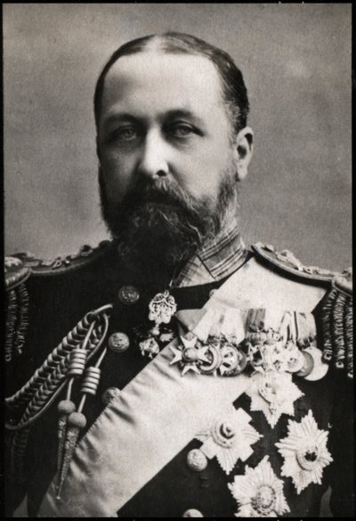 Ritratto di Alfredo Ernesto Alberto (1844-1900), Duca di Sassonia-Coburgo e Gotha da French Photographer