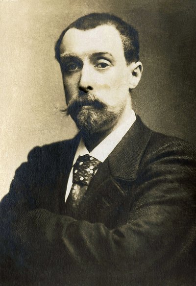 Ritratto di Alphonse Allais (1854-1905), giornalista, comico e poeta francese da French Photographer