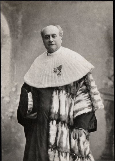 Ritratto di Charles Mazeau (1825-1905), giudice e politico francese da French Photographer
