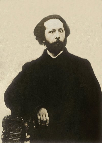 Ritratto di Edouard Lalo (1823-1892), compositore francese. Fotografia, fine XIX secolo, Parigi. da French Photographer