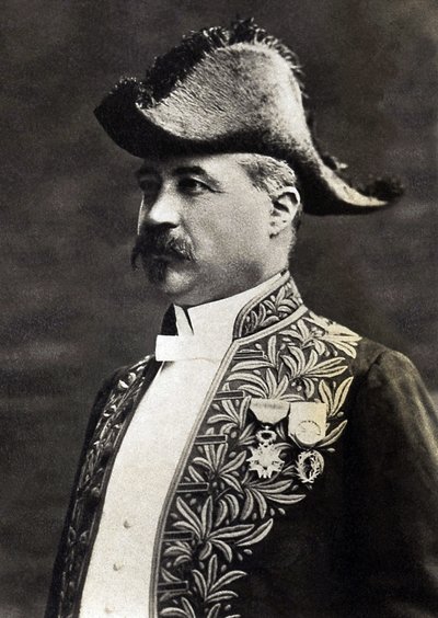 Ritratto di Emile Faguet (1847-1916) da French Photographer