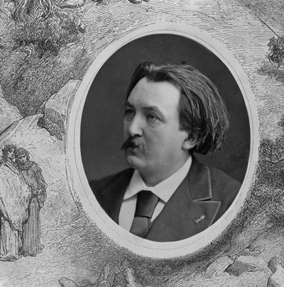 Ritratto di Gustave Doré (dettaglio) da French Photographer