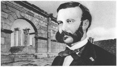 Ritratto di Henri Dunant (1828-1910) da French Photographer