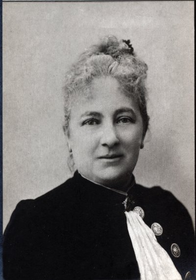 Ritratto di Juliette Adam (1836-1936), scrittrice e femminista francese da French Photographer