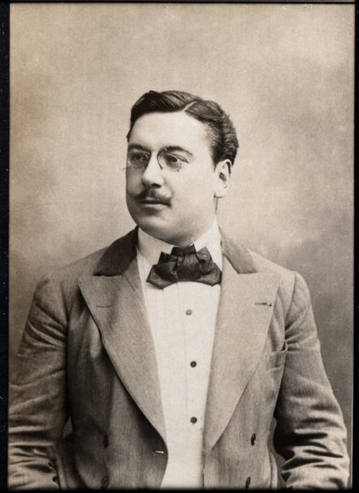 Ritratto di Leon Xanrof da French Photographer