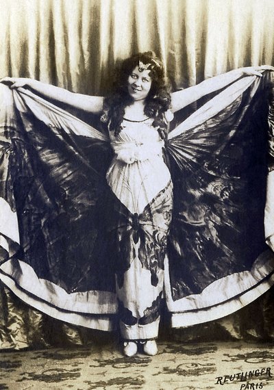 Ritratto di Loie Fuller (1862-1928) da French Photographer
