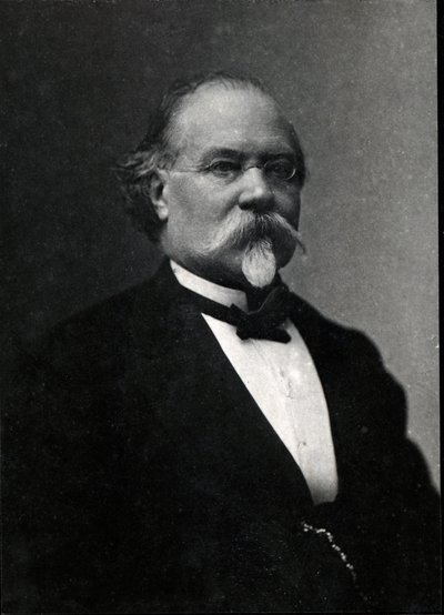Ritratto di Louis Joseph Troost (1825-1911), chimico francese da French Photographer