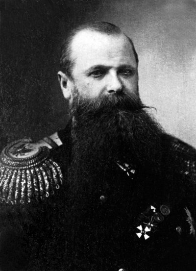 Ritratto di Makharoff, Ammiraglio da French Photographer