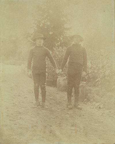 Ritratto di Michel Monet e Jean-Pierre Hoschede da French Photographer