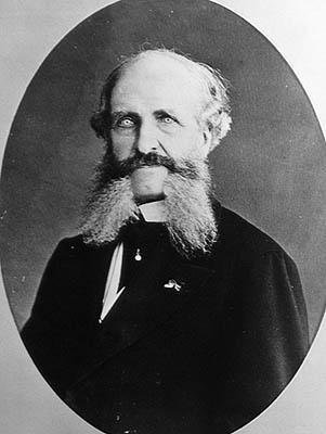 Ritratto di Noël Guéneau de Mussy, c.1870 da French Photographer