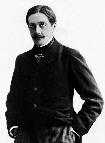 Ritratto di Paul Hervieu (1857-1915), scrittore e drammaturgo francese. da French Photographer