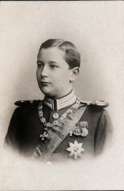 Ritratto del Principe Eitel Friedrich di Prussia (1883-1942) da French Photographer