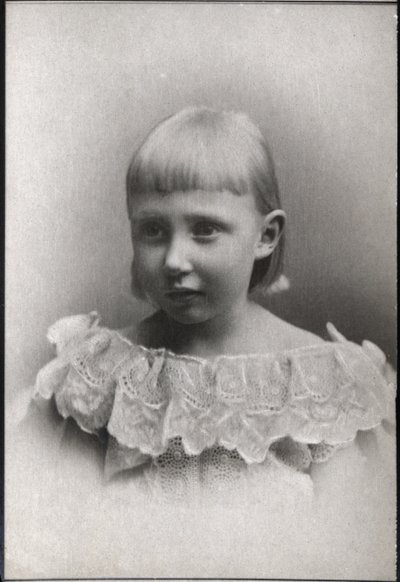 Ritratto della Principessa Dagmar di Danimarca e Islanda (1890-1961) da French Photographer