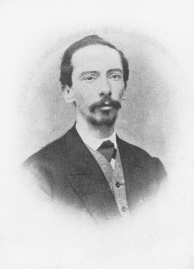 Ritratto di Rafael Pombo, 1868 da French Photographer
