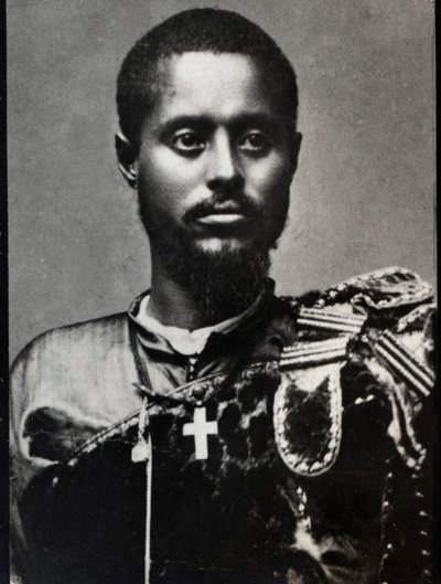 Ritratto di Ras Makonnen (1852-1906), generale e governatore della provincia di Harar in Etiopia da French Photographer