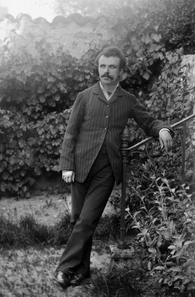 Ritratto di un giovane uomo, nel giardino dell