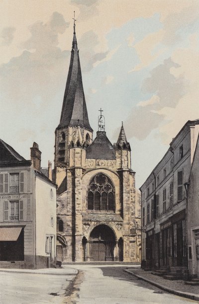Puiseaux, Chiesa, Insieme ovest da French Photographer
