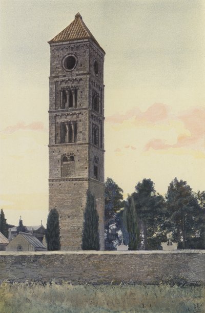 Puissalicon, Torre nel cimitero da French Photographer