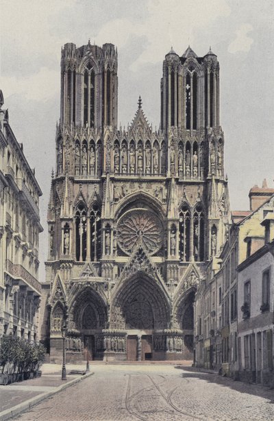Reims, Cattedrale, Facciata O da French Photographer