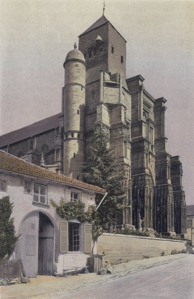 Rembercourt-aux-Pots, Chiesa, Facciata N O da French Photographer