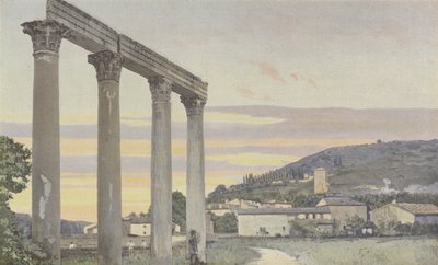 Riez, Resti antichi sulla riva destra del Colostre, a O della città da French Photographer