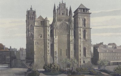 Rodez, Cattedrale, Facciata O da French Photographer
