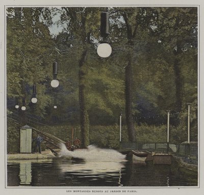 Montagne russe al Jardin de Paris da French Photographer