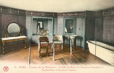 Rueil, Château de la Malmaison, bagno di Napoleone I da French Photographer