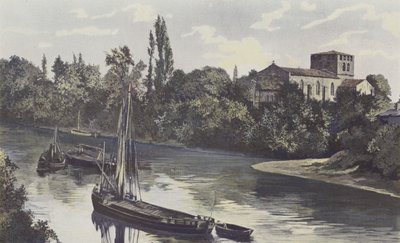 Saint-Denis-de-Piles, Chiesa, insieme sulle rive dell