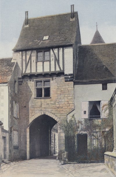 Saint-Epain, Porta feudale, lato città da French Photographer