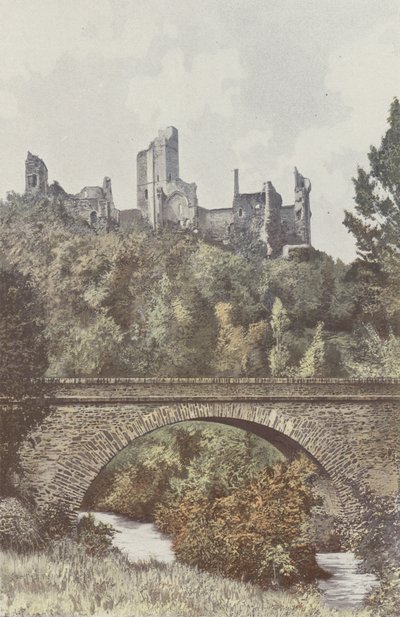 Saint-Jean-Ligoure, Rovine del Castello di Chalucet da French Photographer