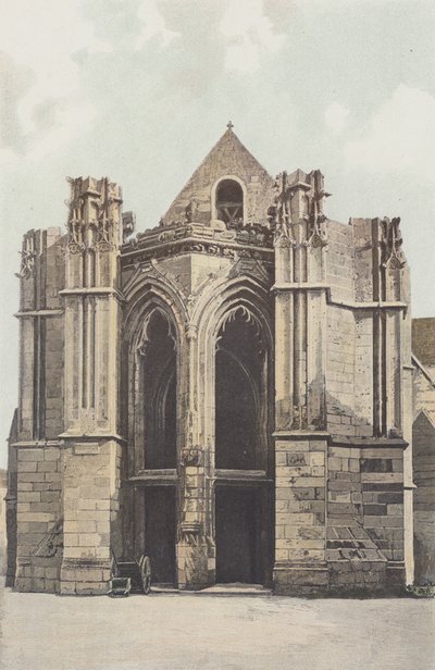 Saint-Just, Chiesa, Insieme ovest da French Photographer