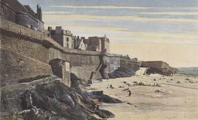 Saint-Malo, Le mura, parte occidentale (XIII secolo) da French Photographer