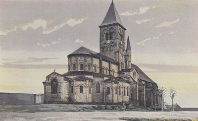 Saint-Menoux, Chiesa, Insieme nord-est da French Photographer