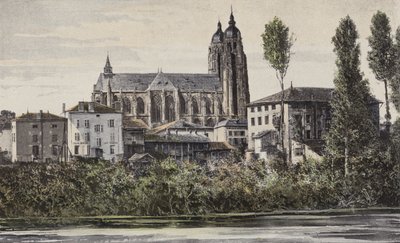 Saint-Nicolas-de-Port, Chiesa, Facciata laterale N da French Photographer