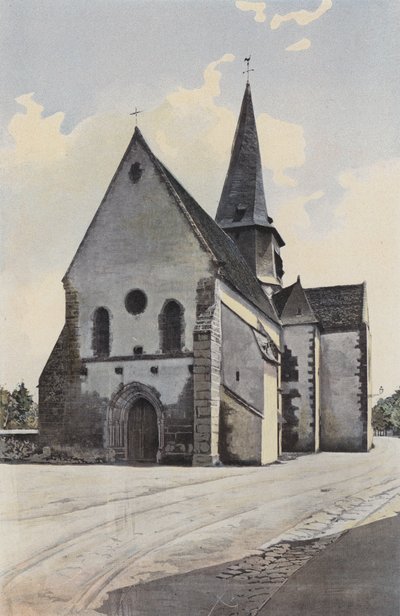 Saint-Outrille, Chiesa, Insieme sud-ovest da French Photographer