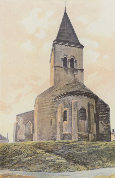 Saint-Paul-de-Varax, Chiesa, Insieme Ovest da French Photographer
