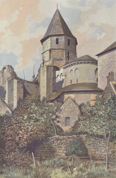 Saint-Robert, Chiesa, Insieme nord-est da French Photographer