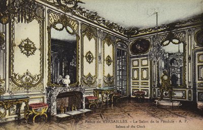 Salon de la Pendule, Palazzo di Versailles da French Photographer