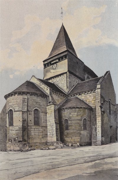 Sancergues, Chiesa, Insieme nord-est da French Photographer