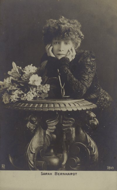 Sarah Bernhardt, attrice francese da French Photographer