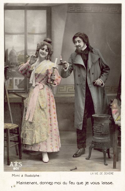 Scena da La Vie De Boheme da French Photographer