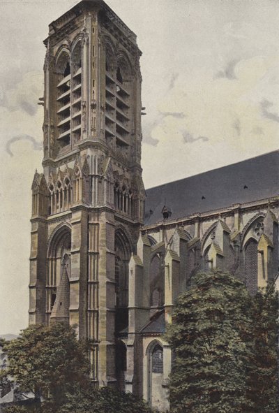Soissons, Cattedrale (campanile S O) da French Photographer